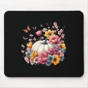 Erntedank-Kürbis-Blumen Herbst Herbst Feiertag  Mousepad