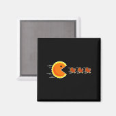 Erntedank-Kürbis E Truthahn-Jäger Gamer Männer Wo Magnet (Vorderseite/Rückseite)