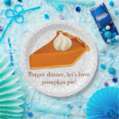 Erntedank-Kürbis-Torten-Papier-Teller Pappteller (Party)