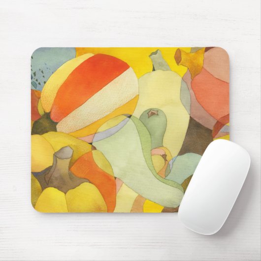 Erntedank-Kürbise Mousepad (Mit Mouse)