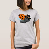 Erntedank Ladybug Pilgrim T-Shirt (Vorderseite)