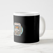 Erntedank-Leeftovers sind für Quitters Classic Fu Jumbo-Tasse (Vorderseite Rechts)