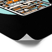 Erntedank-Leeftovers sind für Quitters Classic Fu Poster (Ecke)