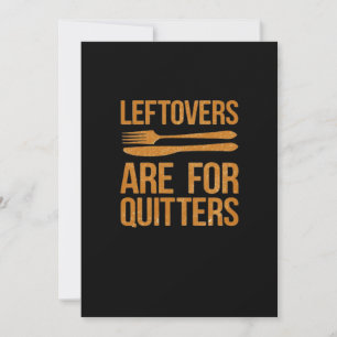 Erntedank-Leeftovers sind für Quitters Classic Me Feiertagskarte