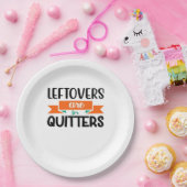 Erntedank-Leeftovers sind für Quitters Classic Pappteller (Party)