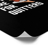 Erntedank Leftovers Klassischer Vintager Stil Poster (Ecke)