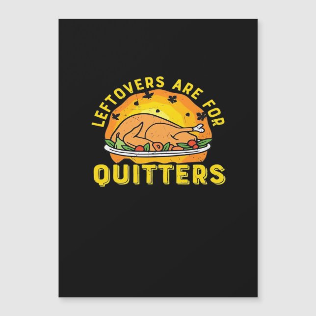 Erntedank-Leftovers sind für die Quittung mit Turk Magnetkarte (Vorderseite)