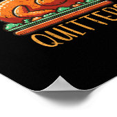 Erntedank Leftows sind für Quitys lustige Männer Poster (Ecke)