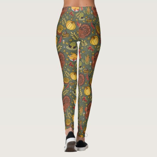 Erntedank Leggings (Rückseite)