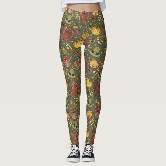 Erntedank Leggings (Vorderseite)