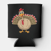 Erntedank Leopard Türkei Erntedank Herbst Dosenkühler (Vorderseite)