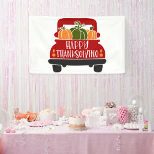 Erntedank-LKW Banner