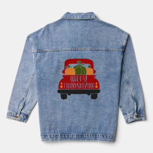 Erntedank-LKW Jeansjacke