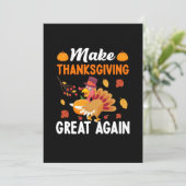 Erntedank macht Erntedank wieder großartig Einladung (Stehend Vorderseite)