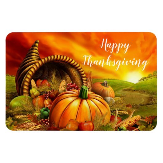 Erntedank Magnet (Horizontal)