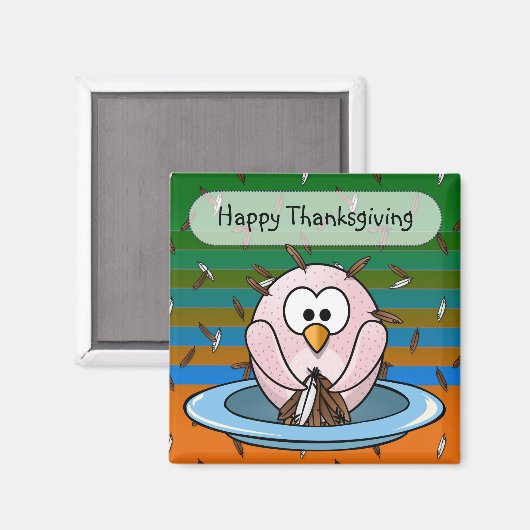 Erntedank Magnet (Vorderseite/Rückseite)