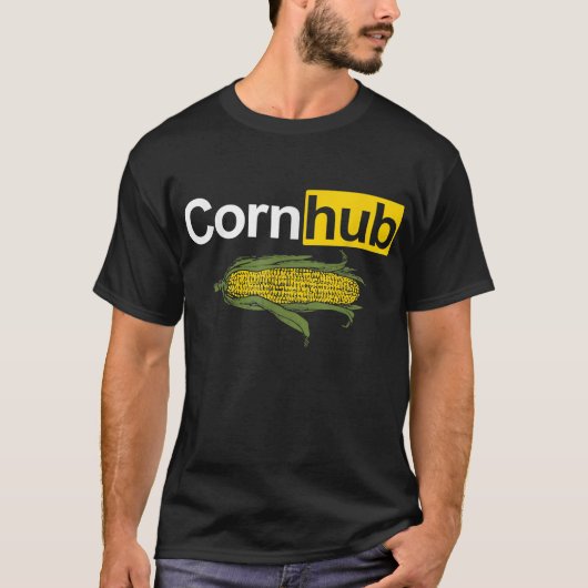 Erntedank Mais Hub  T-Shirt (Vorderseite)