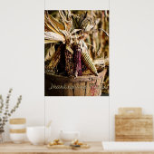 Erntedank Mais Poster (Küche)