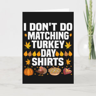 Erntedank mal lustig, ich mache keine Matching Tur Karte