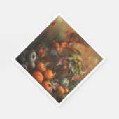 Erntedank-Malerei Serviette (Ecke)