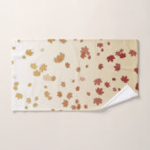Erntedank Maple-Blätter Badhandtuch Set (Handtuch)
