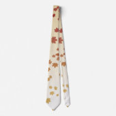 Erntedank Maple-Blätter Krawatte (Vorderseite)