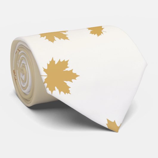 Erntedank Maple-Blätter Krawatte (Gerollt)