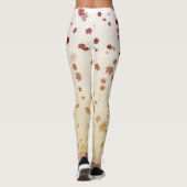 Erntedank Maple-Blätter Leggings (Rückseite)