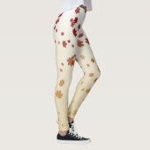 Erntedank Maple-Blätter Leggings (Rechts)
