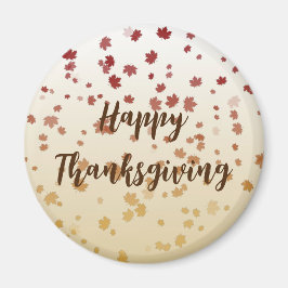 Erntedank Maple-Blätter Magnet