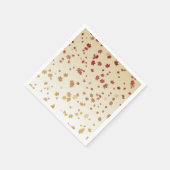 Erntedank Maple-Blätter Serviette (Ecke)