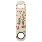 Erntedank Maple-Blätter Speed Flaschenöffner (Vorderseite)