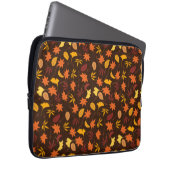 Erntedank Maple Fall Pattern Laptopschutzhülle (Vorne Rechts)