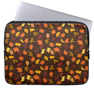 Erntedank Maple Fall Pattern Laptopschutzhülle