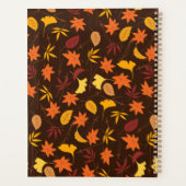 Erntedank Maple Fall Pattern Planer (Rückseite)