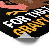 Erntedank Marathon Rennen Türkei Herbst Herbst H Poster (Ecke)