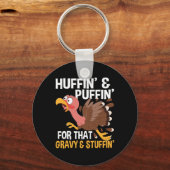 Erntedank Marathon Rennen Türkei Herbst Herbst H Schlüsselanhänger (Vorderseite)