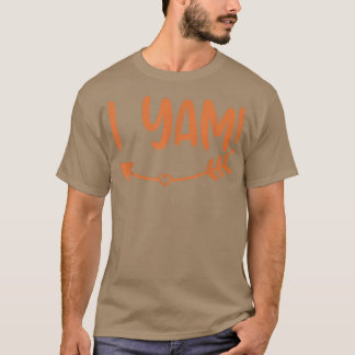 Erntedank Matching She is My Sweet Potato I Yam T-Shirt