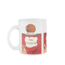 Erntedank Mattierte Tasse