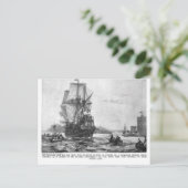 Erntedank Mayflower Ship ( Postkarte ) (Stehend Vorderseite)