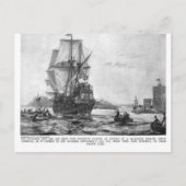 Erntedank Mayflower Ship ( Postkarte ) (Vorderseite)
