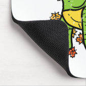 Erntedank Meeresschildkröte Niedlich Tortoise Fall Mousepad (Ecke)