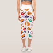 Erntedank Meme | Danke für alles Capri Leggings (Rückseite)