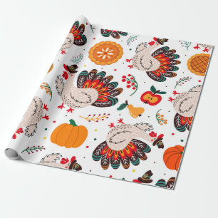 Erntedank Meme ich bin glücklich, weil ich dankbar Geschenkpapier