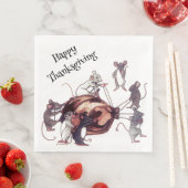 ERNTEDANK MICE STEAL TÜRKEI SERVIETTE (Beispiel)