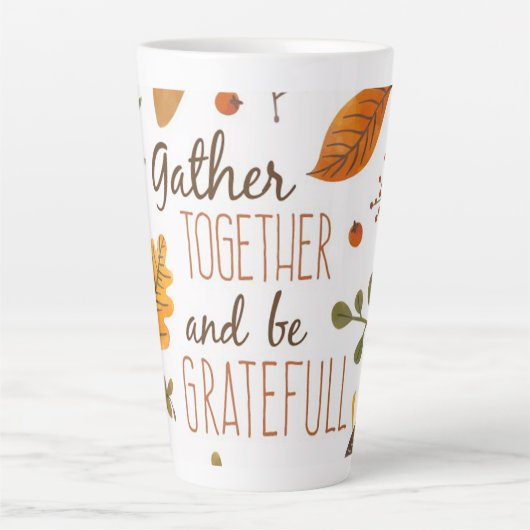 Erntedank Milchtasse (Vorderseite)