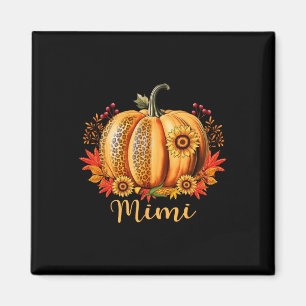 Erntedank Mimi Shirt für Frauen Mama Fall Magnet