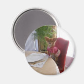 Erntedank mit Chi-Magnet Magnet (Vorderseite/Rückseite)