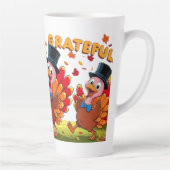 Erntedank mit Danksagungen Milchtasse (Rechts)