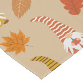 Erntedank mit Herbstblättern Kurzer Tischläufer (Ecke)